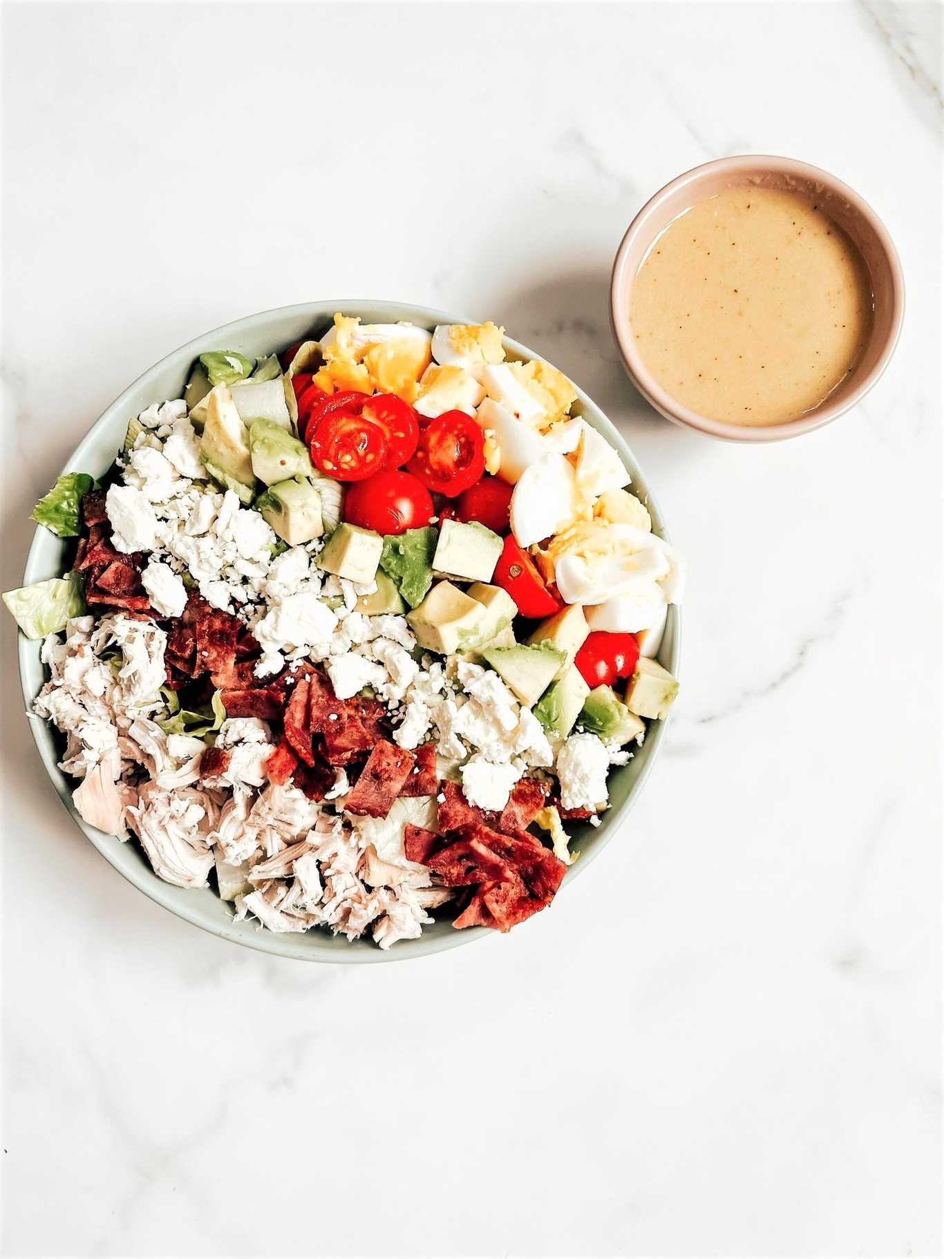 Cobb Salad with Honey Dijon Vinaigrette