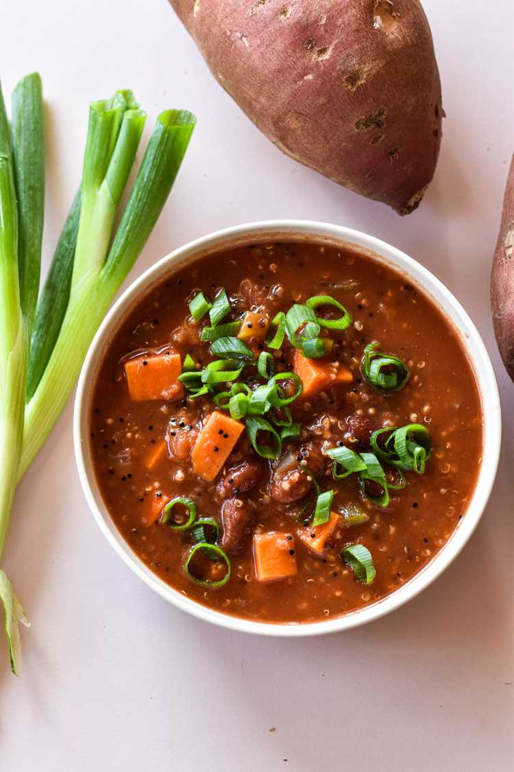 Sweet Potato Quinoa Chili