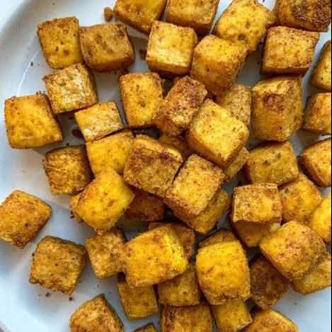 Crispy Air Fried Tofu