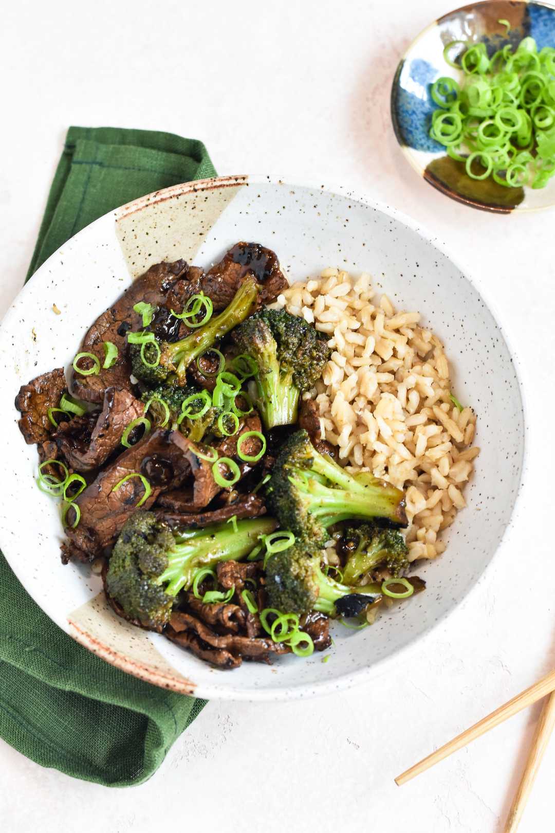 Beef and Broccoli with Brown Rice